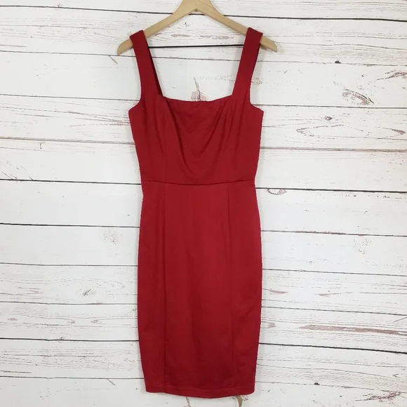 Reformation | Red Vix Dress NEW - Picture 3 of 8